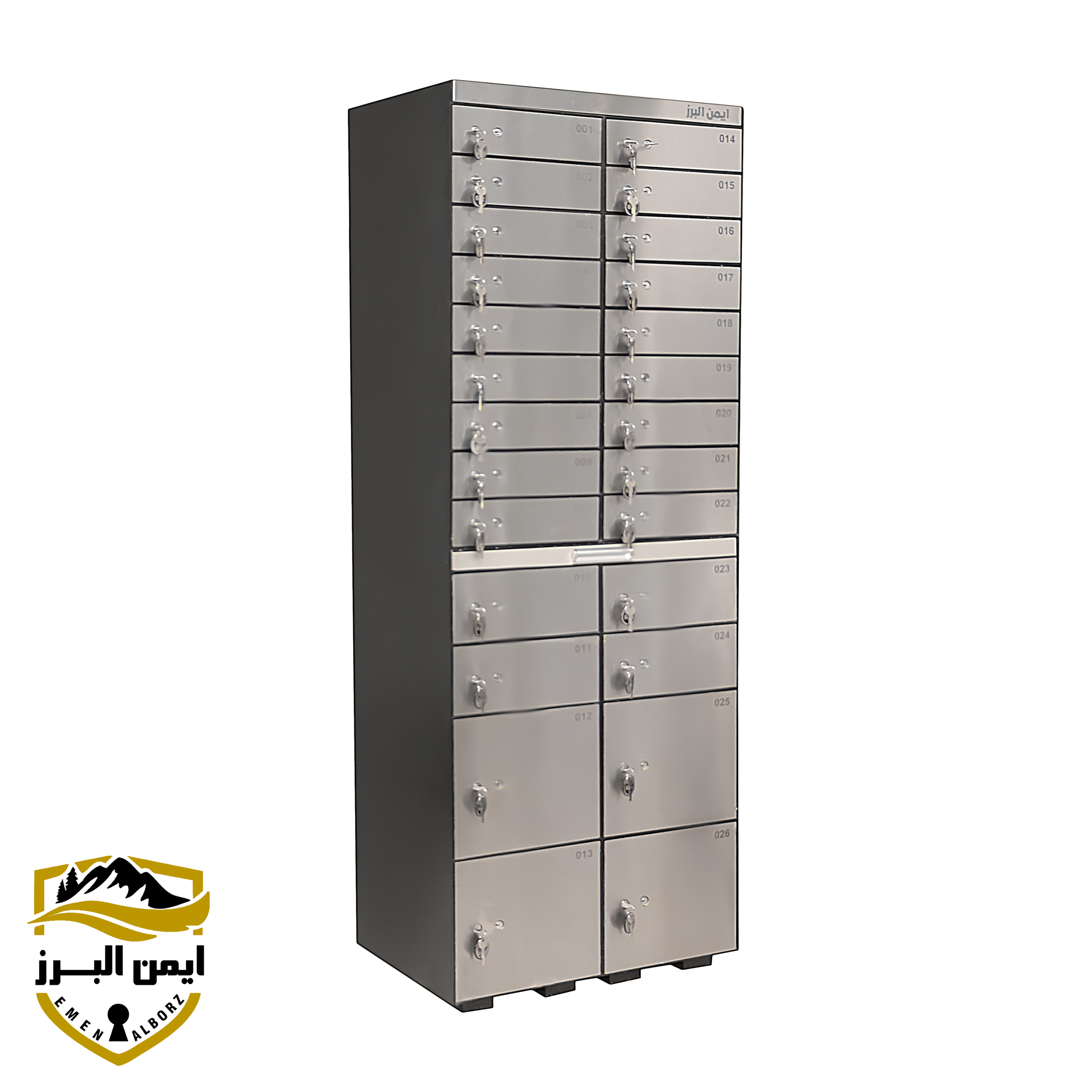 امانات1 صندوق امانات بانکی 26 خانه - Image 1