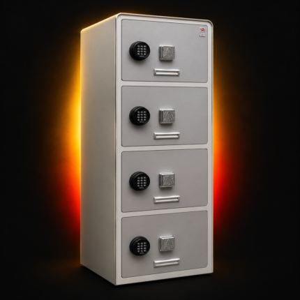 فایل نسوز 140AC چهار کشو دیجیتال